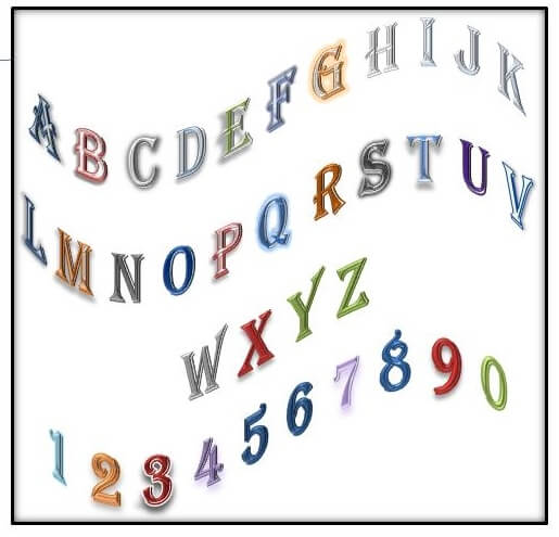 Alphabet Soup Technique using the ABC and Numbers