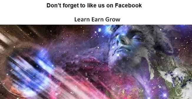 Like and Follow us on Facebook Learn Earn Grow