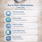How to start a home business 5 steps
