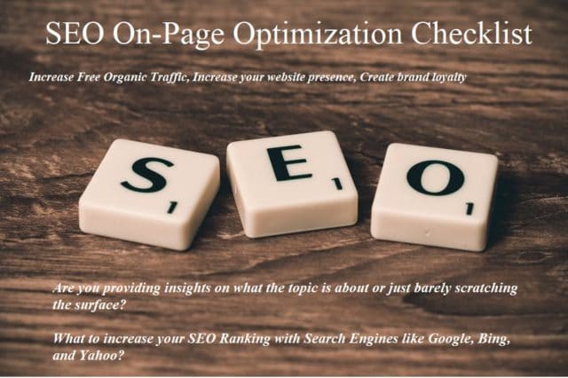 Learn about On Page SEO
