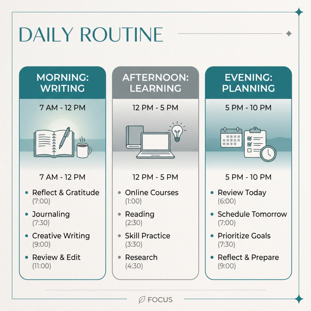 daily routine to stay motivated and consistent daily routine to stay motivated and consistent