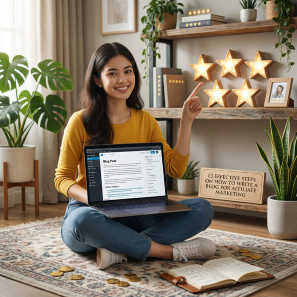 15 Effective steps on How to Write a Blog for Affiliate Marketing