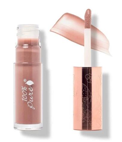 Pink Caramel Lip Gloss From 100% Pure