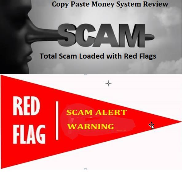 Copy Paste Money System Scam Alert