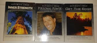 Tony Robbins DVD's and CD's titled The Ultimate Edge