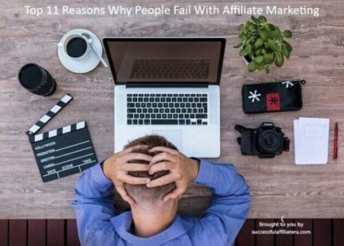 Top 11 Reasons Why People Fail with Affiliate Marketing Image showing a man with his hands on his head trying to understand The Top 11 Reasons Why People Fail with Affiliate Marketing incliuding himself