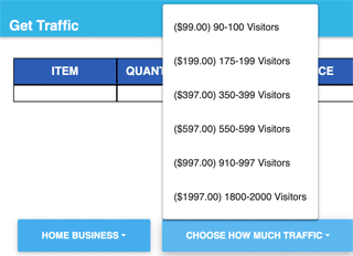 Traffic costs for 12 Minute Affiliate