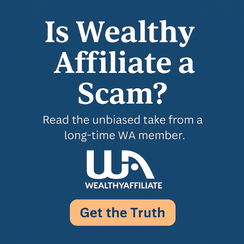 Is Wealthy Affiliate a Scam